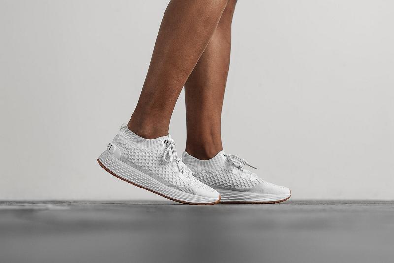 Women's Nobull Knit Running Shoes White | SG F2670D